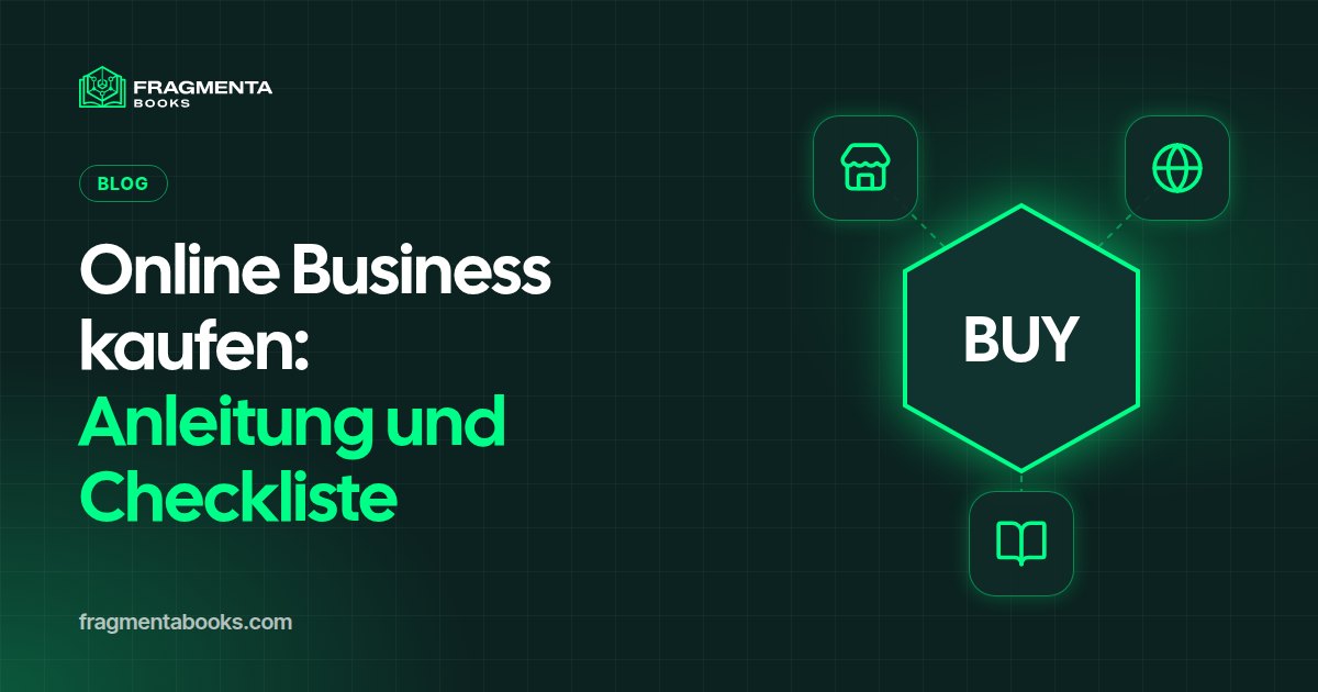 Online Business kaufen: Anleitung und Checkliste