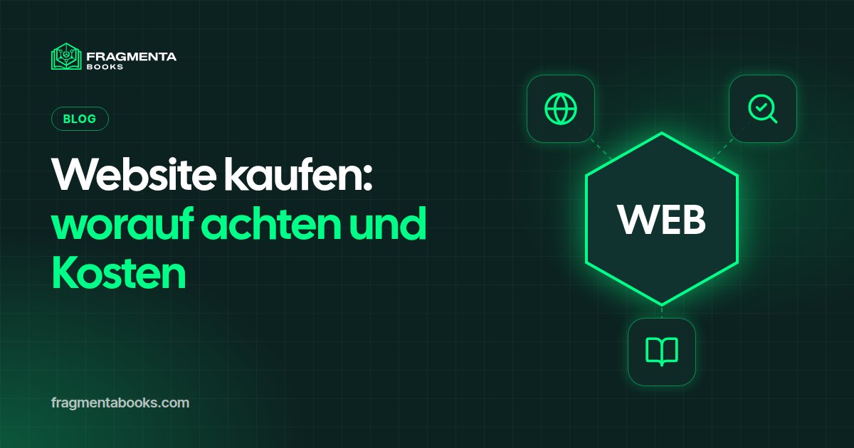Website kaufen: Worauf achten und was kostet es?