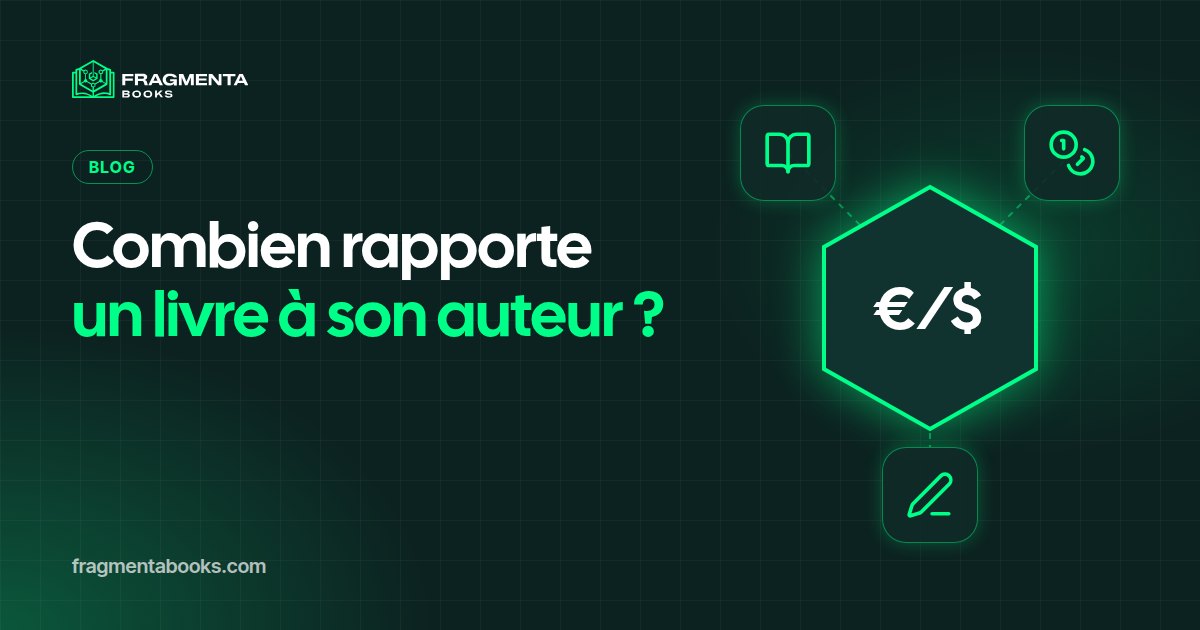 Combien rapporte un livre à son auteur ? KDP ou éditeur