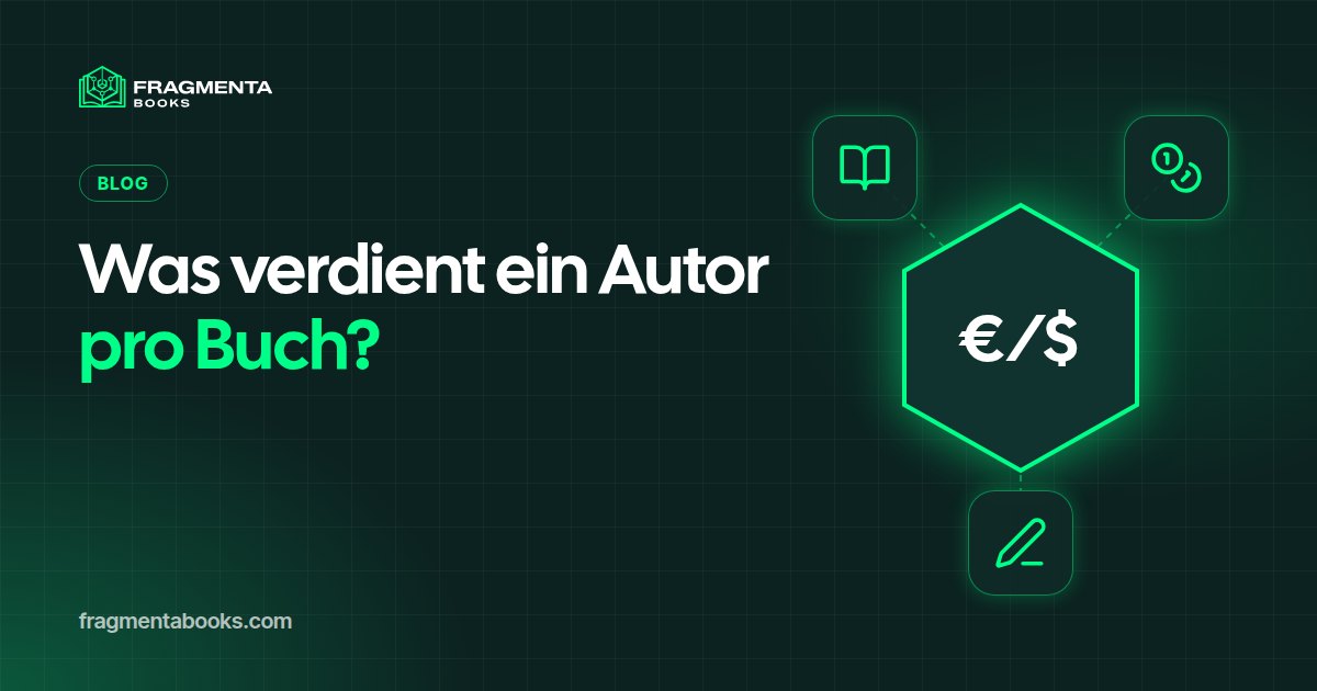 Was verdient ein Autor pro Buch? KDP vs. Verlag