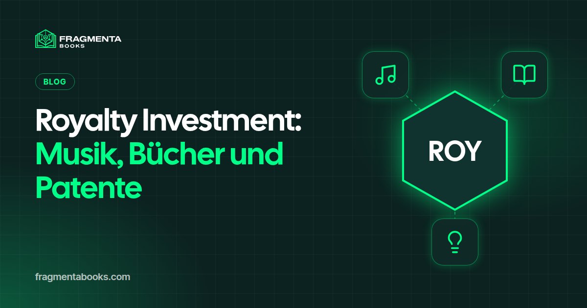 Royalty Investment: Musik, Bücher und Patente im Vergleich