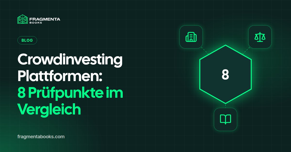 Crowdinvesting Plattformen vergleichen: 8 Prüfpunkte