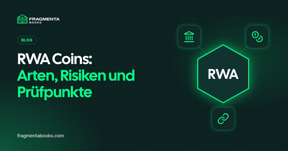 RWA Coins: Arten, Risiken und was Sie vorab prüfen